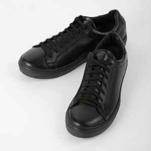 �y���|�C���g10�{�I�zOrobianco BIELLA/3 [ Leather Sneaker ] NERO/NERO�I���r�A���R ���U�[ �X�j�[�J�[ �r�W�J�W