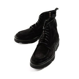 MAN.TO VAIL [SUEDE LACEUP BOOTS] NEROスエードレースアップブーツ メンズ カジュアル革靴 ファッション オシャレ ビジカジ オフィスカジュアル フォーマル イタリア製