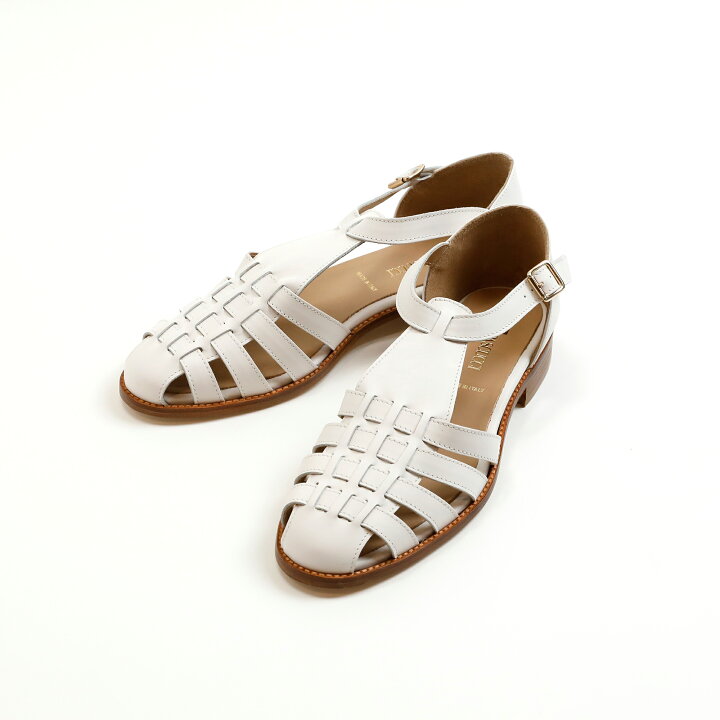 楽天市場】PASCUCCI 838 [ Grukha Sandal ] カラー：GESSO(WHITE 