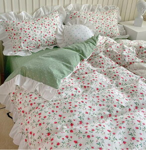 女子っぽいかわいい花柄の布団カバーセット、姫系ベッドに似合う小花柄のおすすめは？