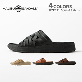 MALIBU SANDALS ZUMA ARTIFICIAL LETHER サンダル メンズ ウィメンズ MS020 スライドサンダル スエード ブラック カーキ ベージュ ビーチサンダル レザーサンダル