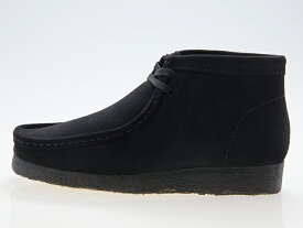 クラークス CLARKS ORIGINALS WALLABEE BOOT ワラビー ブーツ BLACK SUEDE ブラック スエード #26155517