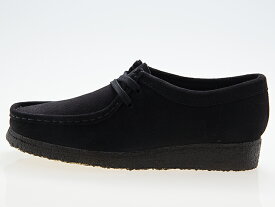 クラークス CLARKS ORIGINALS WALLABEE ウィメンズ ワラビー レディース 女性用 BLACK SUEDE ブラック スエード #26155522