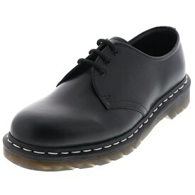 ドクターマーチン ホワイトステッチ Dr.Martens 1461 WHITEWELT 3ホールシューズ 3EYE SHOE 24757001 ブラック BLACK