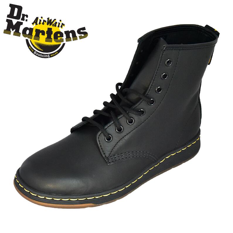 ドクターマーチン ニュートン 8ホールブーツ Dr.Martens NEWTON TEMPERLEY 8EYE BOOT 21856001 ブラック  BLACK | 靴のシューマート