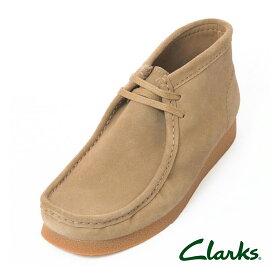 クラークス Clarks ワラビー EVO ブーツ Wallabee エボリューション BT 26172824 ダーク サンド スエード Dark Sand Suede 茶系 本革