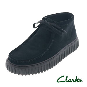 Clarks N[NX g[qnC Y [XAbv JWA V[Y r[V[Y  Torhill Hi Black Sde ubNXG[h 
