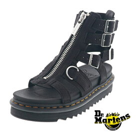 ドクターマーチン オルソン レディースサンダル Dr.Martens OLSON 31542057 グラディエーター サンダル ジップアップ CHARCOAL GREY チャコールグレー