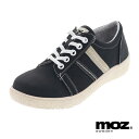 モズ 靴 MOZ 18102 レディース スニーカー ローカット カジュアル タウンシューズ 通勤 通学 北欧ブランド ブラック 22.5cm〜24.5cm