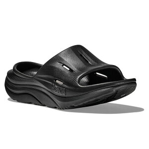 HOKA �z�J ORA RECOVERY SLIDE 3 �I�� ���J�o���[�T���_�� 3 ���f�B�[�X 1135061 �u���b�N BLACK �� �A�E�g�h�A