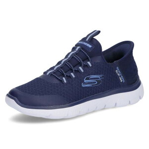 SKECHERS �X�P�b�`���[�Y �X���b�v�C���Y �L�b�Y �X�j�[�J�[ 303919L NVY NAVY �l�C�r�[ SUMMITS