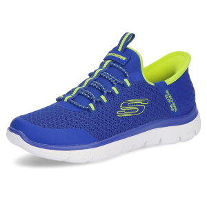 SKECHERS XPb`[Y XbvCY LbY Xj[J[ 403833L BLLM BLUE/LIME u[/C SUMMITS - HIGH RANGE