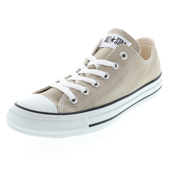 楽天市場 Converse コンバース レディーススニーカー Canvas All Star Colors Ox キャンバス オールスター カラーズ ローカットスニーカー ベージュ Asカラーズox Bg 靴のシューマート
