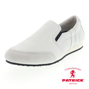 �p�g���b�N �v�[�m �����Y �X���b�|�� �V���[�Y PATRICK PUNO 507730 WHT �z���C�g ���{�� ���U�[ �����₷������ �E���������N