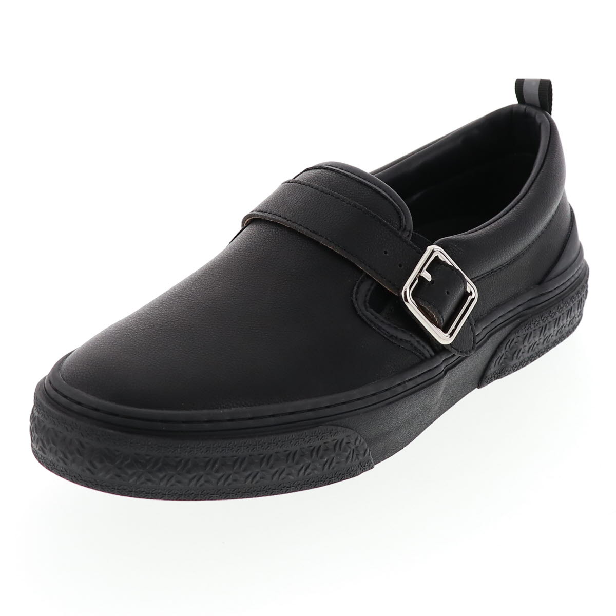 のラグジュ スラック SOLOMONK SL1635-003/001 ブラック 26.0-28.0cm 靴のシューマート - 通販 -  PayPayモール フットウェア SLACK FOOTWEAR メンズ スリッポン スニーカー ブラック