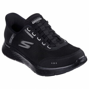SKECHERS �X�P�b�`���[�Y �X���b�v�C���Y �����Y �X�j�[�J�[ 216330WW BBK �S�[�E�H�[�N �t���b�N�X - �E�H�[�^�[�v���[�t �u���b�N �G�N�X�g�����C�h�t�B�b�g�i5E�����j