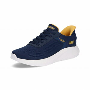 SKECHERS �X�P�b�`���[�Y �X���b�v�C���Y �����Y �X�j�[�J�[ 118312W NVY �{�u�X �X�N���b�h �J�I�X - �\���b�h �X�e�b�v �l�C�r�[ ���C�h�t�B�b�g