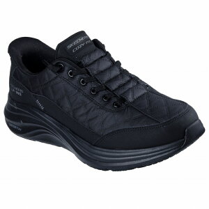 SKECHERS �X�P�b�`���[�Y �X���b�v�C���Y �����Y �X�j�[�J�[ �R���c�A�[�t�H�[�� �R�[�W�[�t�B�b�g 232619 CONTOUR FOAM COZY FIT �u���b�N