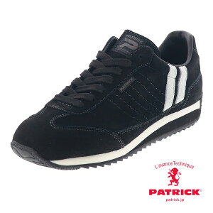�p�g���b�N �}���\�� �S�[�g�X�G�[�h �����Y �X�j�[�J�[ �J�W���A�� �V���[�Y PATRICK MARATHON-GS 507771 BLK �u���b�N ���{��