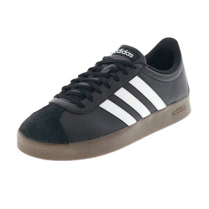 adidas �A�f�B�_�X VL �R�[�g �x�[�X ID3712 �����Y �X�j�[�J�[ ���[�J�b�g �R�[�g�V���[�Y ���[�J�b�g �u���b�N/�z���C�g VL COURT BASE U