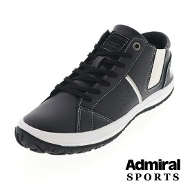 アドミラル スポーツ メンズ スニーカー ミッドカット カジュアル シューズ Admiral SPORTS NOAH AD802 黒 ブラック 25.0cm～28.0cm