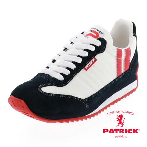 �p�g���b�N �}���\�� ���f�B�[�X �J�W���A�� �X�j�[�J�[ PATRICK MARATHON 9420 �z���C�g 23.0cm�`24.5cm