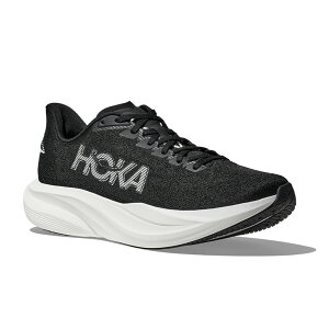 HOKA �z�J MACH 7 �}�b�n 7 ���f�B�[�X �����j���O�V���[�Y BWHT BLACK / WHITE �u���b�N �z���C�g 1171938 �^���C �y�� �}���\�� �W���M���O