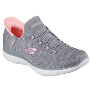 SKECHERS �X�P�b�`���[�Y �X���b�v�C���Y ���f�B�[�X �X�j�[�J�[ 150264 GYCL �O���[ GRAY/CORAL