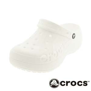 crocs NbNX fB[X T_ o vbgtH[ NbO Baya Platform Clog 208186-100 WHITE  zCg T_