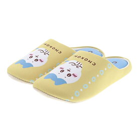 ハチワレ スリッパ 室内履き ルームシューズ イエロー かわいい ちいかわ