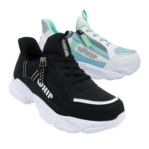 WHIP CREAM �L�b�Y ���L�X�j�[�J�[ �n���Y�t���[ FKR-11370HF �u���b�N/�z���C�g �T�b�N�X�^�z���C�g�^�~���g 19.0�`24.0cm �n�[�t�T�C�Y�L