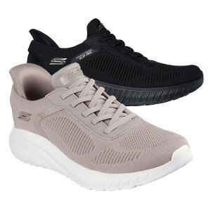 SKECHERS XPb`[Y fB[X XbvCY Xj[J[ 117497W BBK BLACK ubN TPE TAUPE g[v BOBS SQUAD CHAOS-CURRENT MUSE Ch 4E