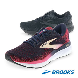 BROOKS �u���b�N�X �S�[�X�g16 �X���� ���f�B�[�X �����j���O �V���[�Y ���[�J�b�g �^���C �y�� ���b�V�� Ghost 16 SLIM BRW4071 �l�C�r�[�E���b�h/�u���b�N