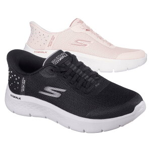 SKECHERS XPb`[Y XbvCY fB[X Xj[J[ SKJ 125502 BKLV LTPK ubN sN BLACK/LAVENDER LT.PINK GO WALK FLEX-KRYSTA