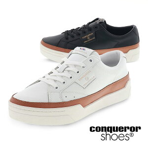 RJ[ V[Y `FX^[ Y Xj[J[ JWA R[gV[Y conqueror shoes CHESTER 90175 zCg / 90270 ubN