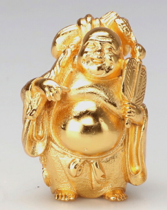 楽天市場】高岡銅器 七福神 布袋尊 金メッキ 金 縁起物 縁起 贈り物 
