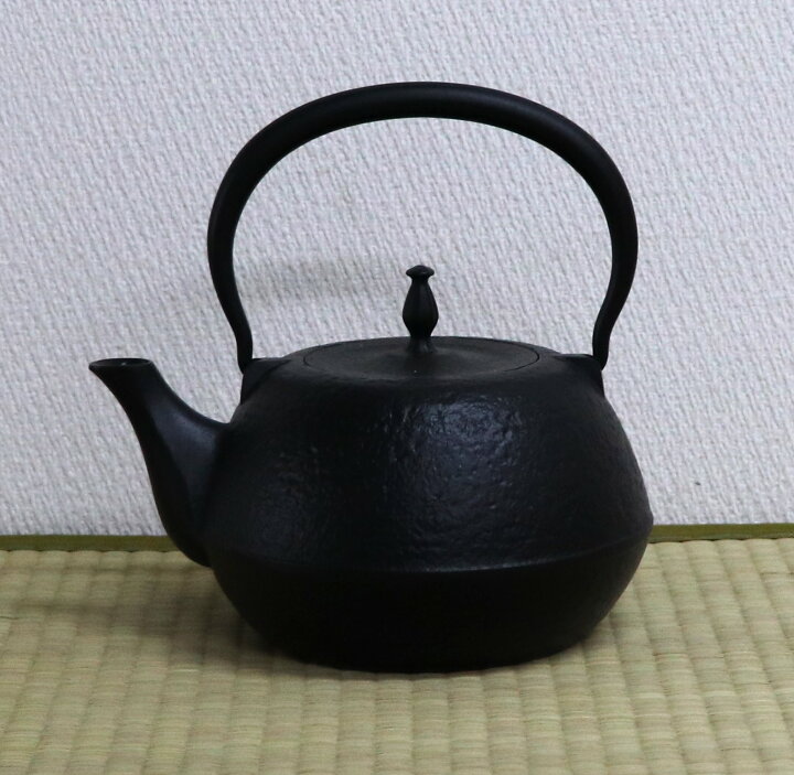 楽天市場】南部鉄器 鉄瓶 南部鉄瓶 南部肌 1.2L やかん ヤカン 日本製 