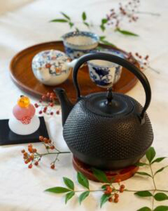 楽天市場】南部鉄器 鉄瓶 南部鉄瓶 南部アラレ 1.2L やかん ヤカン  