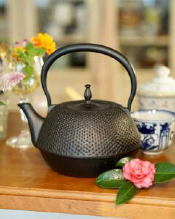 楽天市場】南部鉄瓶 南部鉄器 鉄瓶 やかん 鉄製 南部アラレ 1.5L 日本  