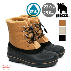 moz モズ 防寒靴 ダウンブーツ レディース 22.0〜25.0cm km7214