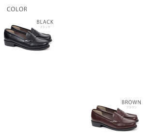 P.LOAFERコインローファー学生シンプルインナーチェックu49