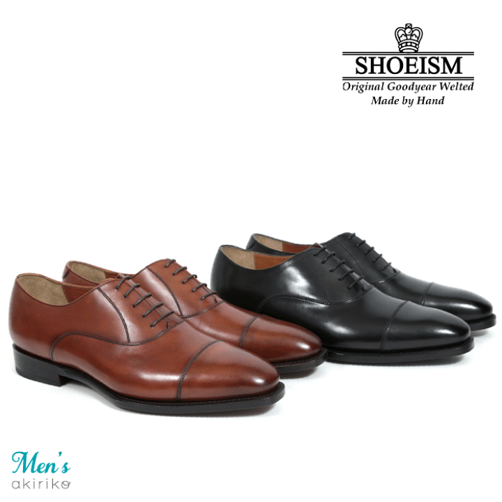 SHOEISM（シューイズム） ストレートチップ 楽天市場】SHOEISM シューイズム 本革 本革底 バルモラル
