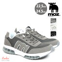 moz モズ ローカット エアークッションソール スニーカー メッシュ レディース 22.5cm〜24.5cm ar1201