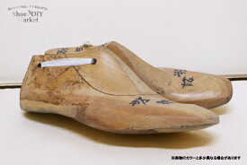 中古木型23.5 C アンティーク 靴型 雑貨 靴修理 靴材料 靴 模型 木靴 木の靴 木 靴 インテリア 日本製