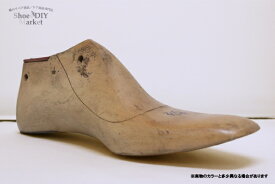 中古木型 片足のみL アンティーク 靴型 雑貨 靴修理 靴材料 靴 模型 木靴 木の靴 木 靴 インテリア 日本製