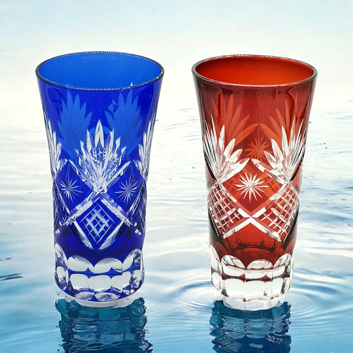 楽天市場】【大感謝祭 SALE 45％OFF】 星紋様 星 細長 細長 切子  