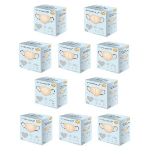 5D マスク 不織布マスク STYLISH MASK + 30枚 1箱〜10箱 不織布 大人用 カラーマスク 耳が痛くならない 三層構造 5Dマスク 花粉 99% ハウスダスト PM2.5 BFE VFE PFE メルトブローン不織布 高密度フィルタ