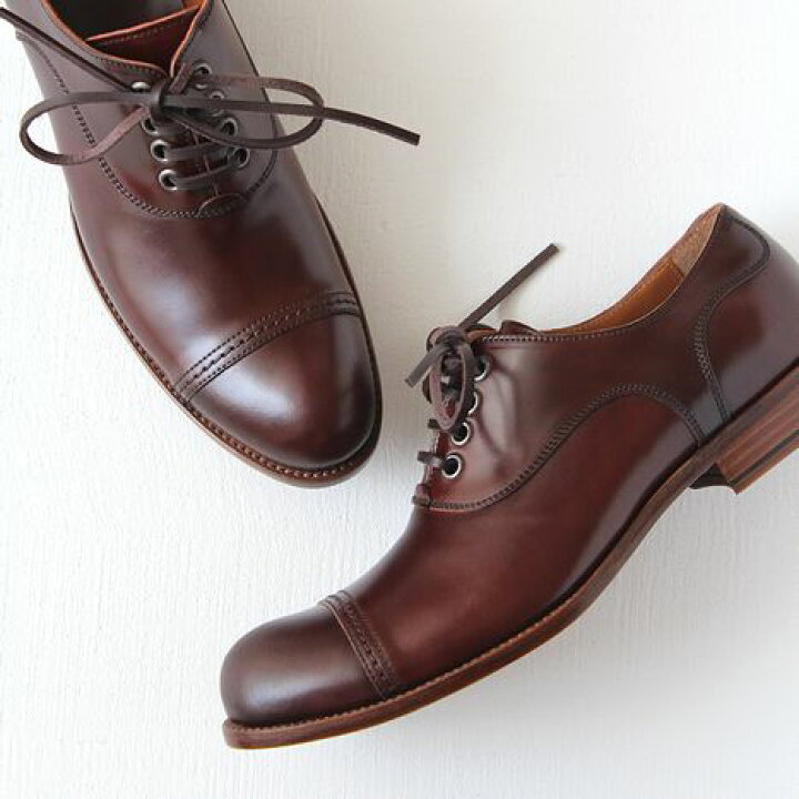楽天市場】chausser（ショセ） コードバンレースアップシューズC-7280 