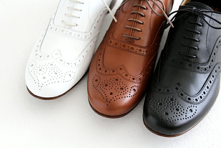 楽天市場】chausser ショセ ウイングチップ レースアップ シューズ C 