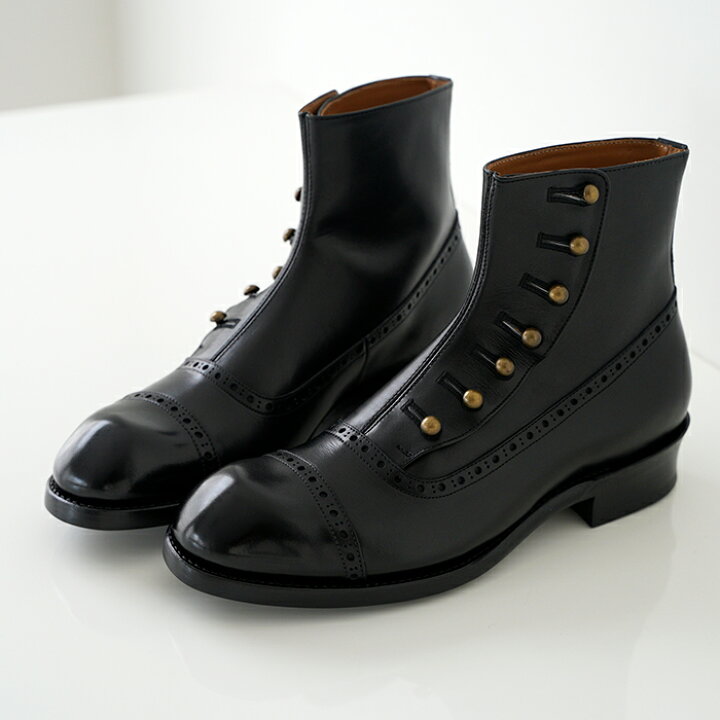 楽天市場】chausser ショセ ボタンブーツ C-7039 メンズ 靴 ショート 